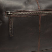 Brown Leather Shoulder Bag Amelia, detail view 4