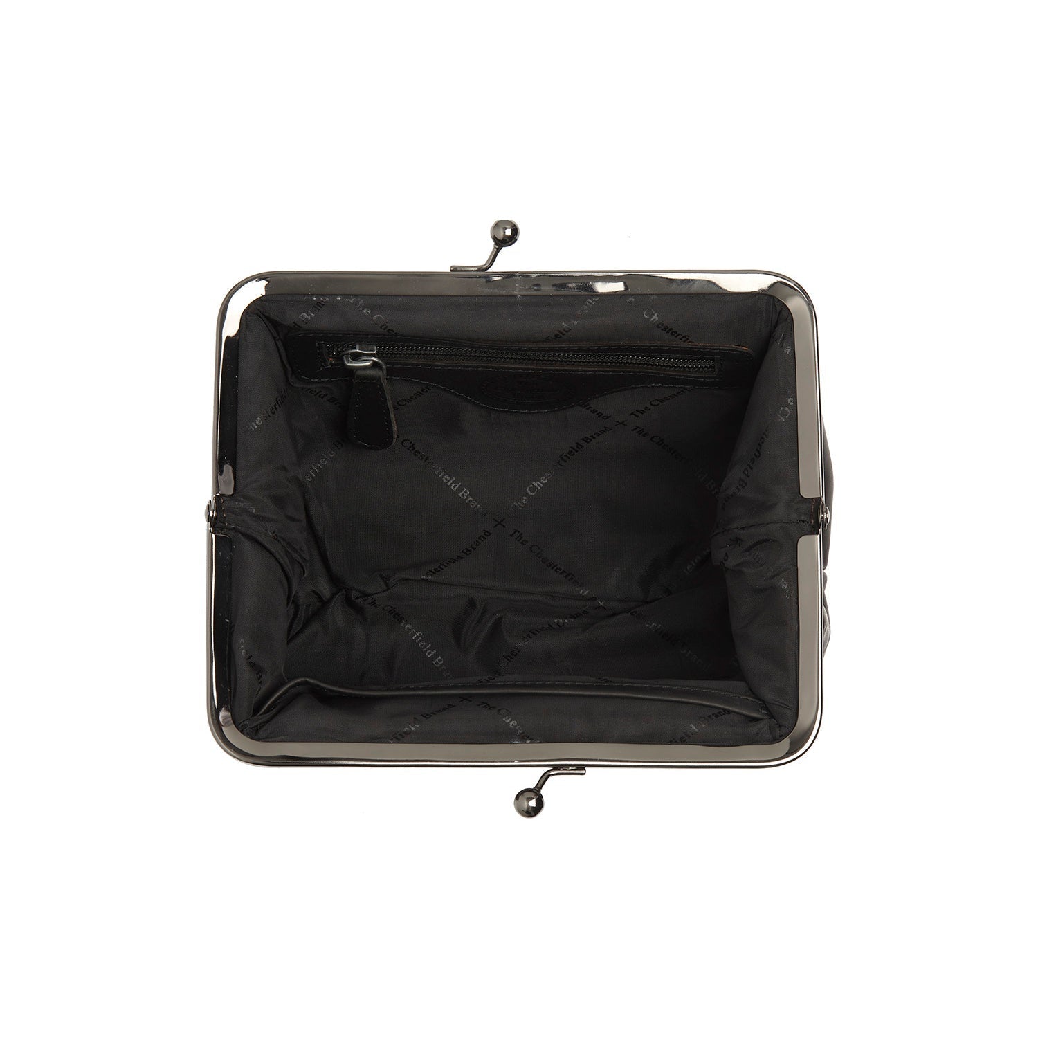 Black Leather Shoulder Bag Andrade, detail view 1