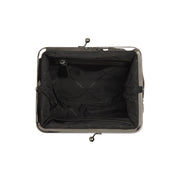 Black Leather Shoulder Bag Andrade, detail view 1