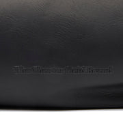 Black Leather Shoulder Bag Andrade, detail view 3