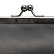Black Leather Shoulder Bag Andrade, product view 2