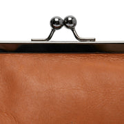 Cognac Leather Shoulder Bag Andrade, product view 2