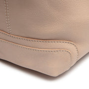 Beige Leather Shoulder Bag Astero, detail view 1