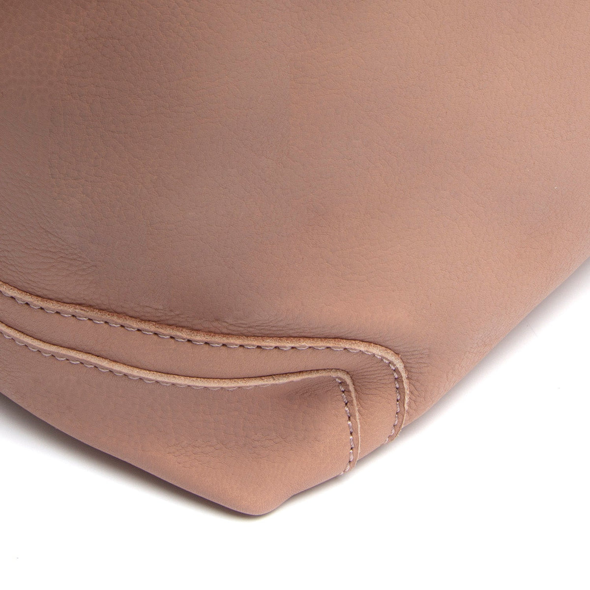 Vintage Rose Leather Shoulder Bag Astero, detail view 4
