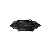 Black Leather Shoulder Bag Branson, product view 3
