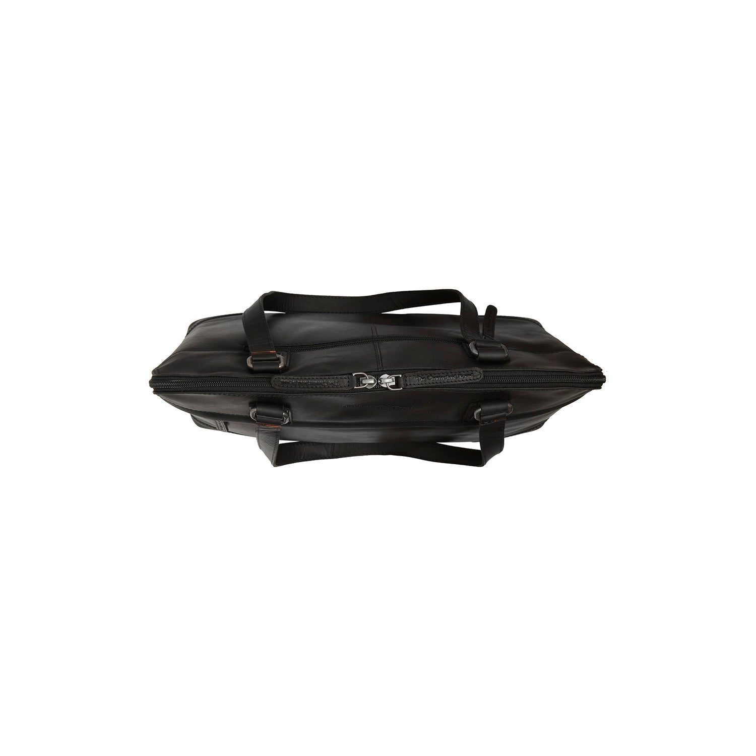 Black Leather Shoulder Bag Branson, product view 3