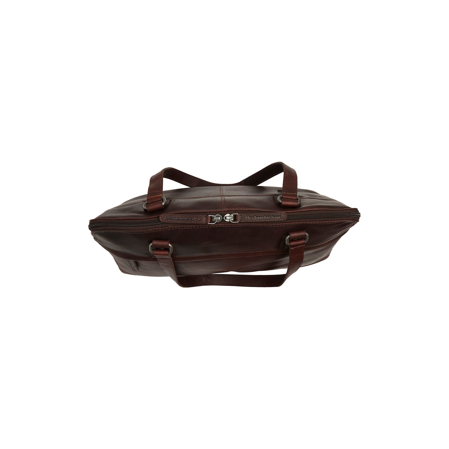 Brown Leather Shoulder Bag Branson, product view 3
