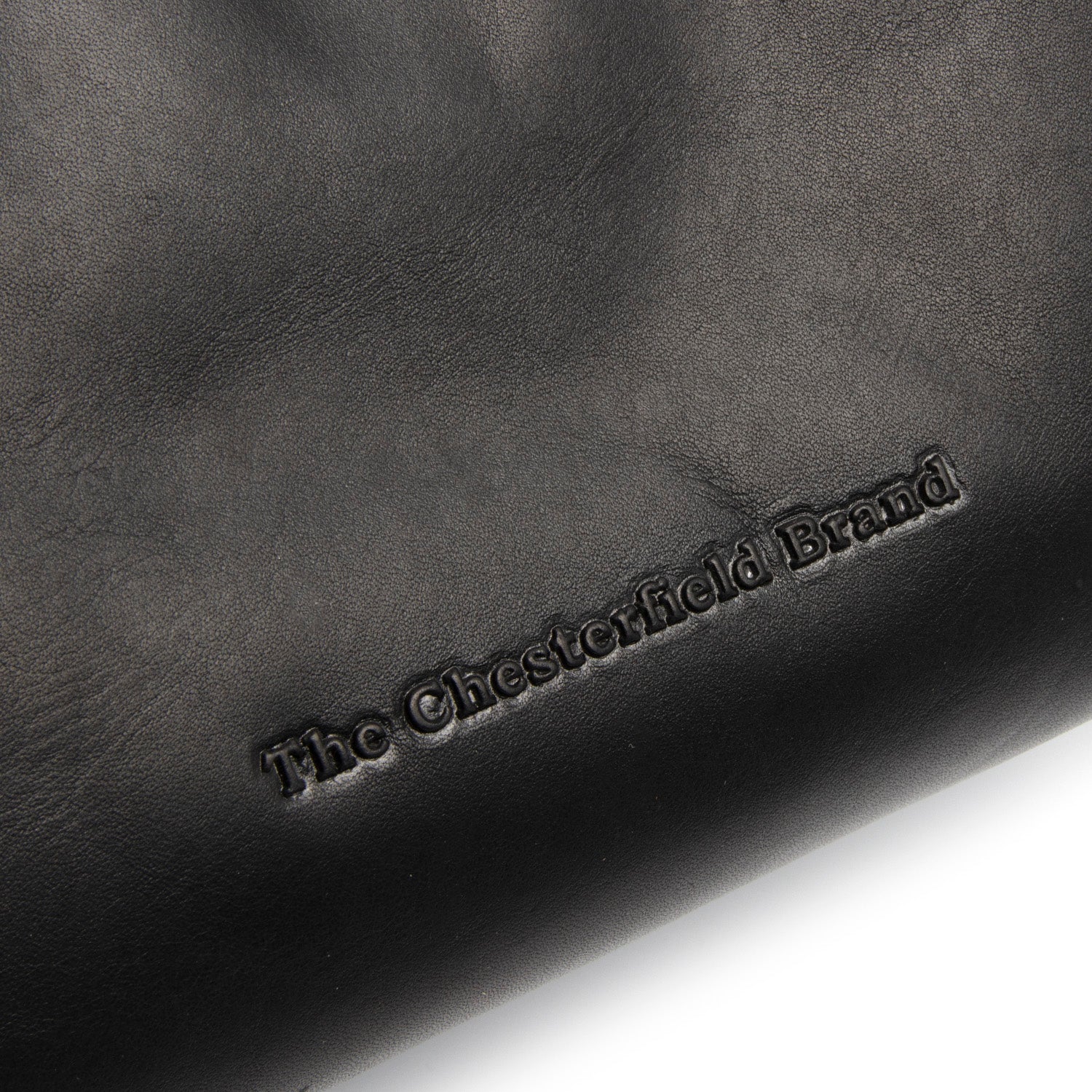 Black Leather Shoulder Bag Christie, product view 3