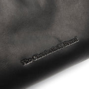 Black Leather Shoulder Bag Christie, product view 3