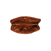 Cognac Leather Shoulder Bag Elvar, detail view 1