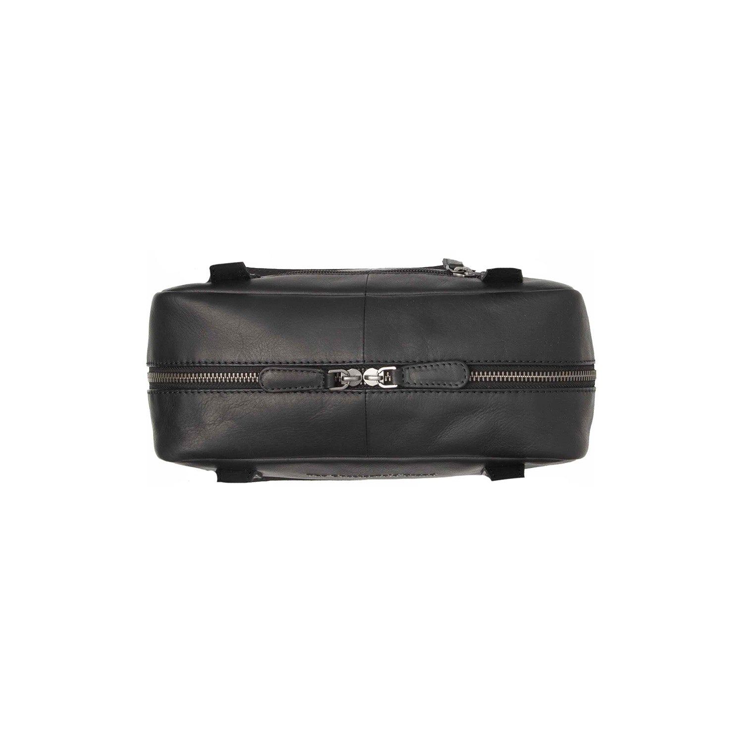 Black Leather Shoulder Bag Fenno, detail view 1