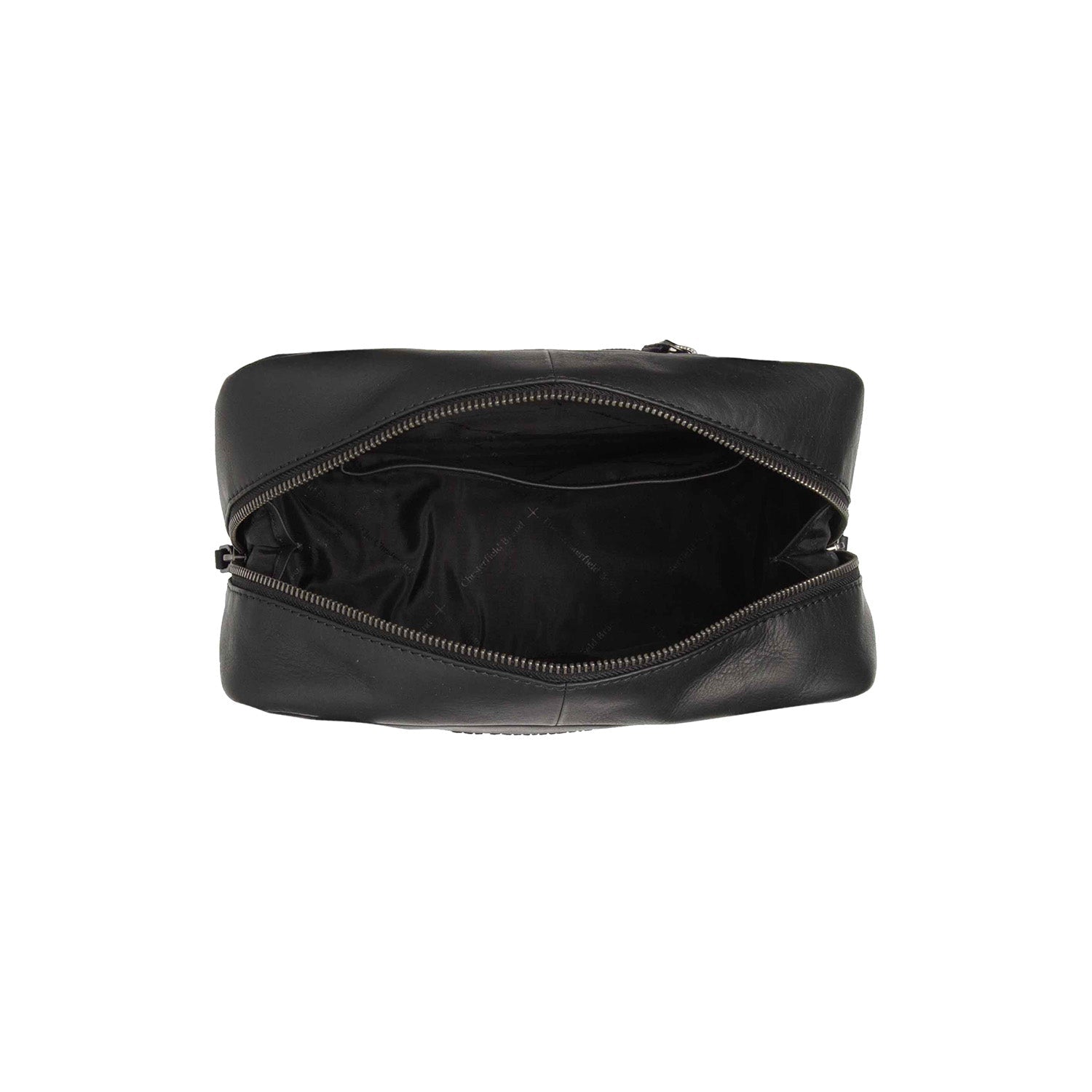Black Leather Shoulder Bag Fenno, detail view 3