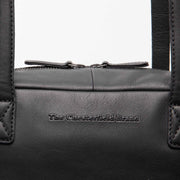 Black Leather Shoulder Bag Fenno, product view 2