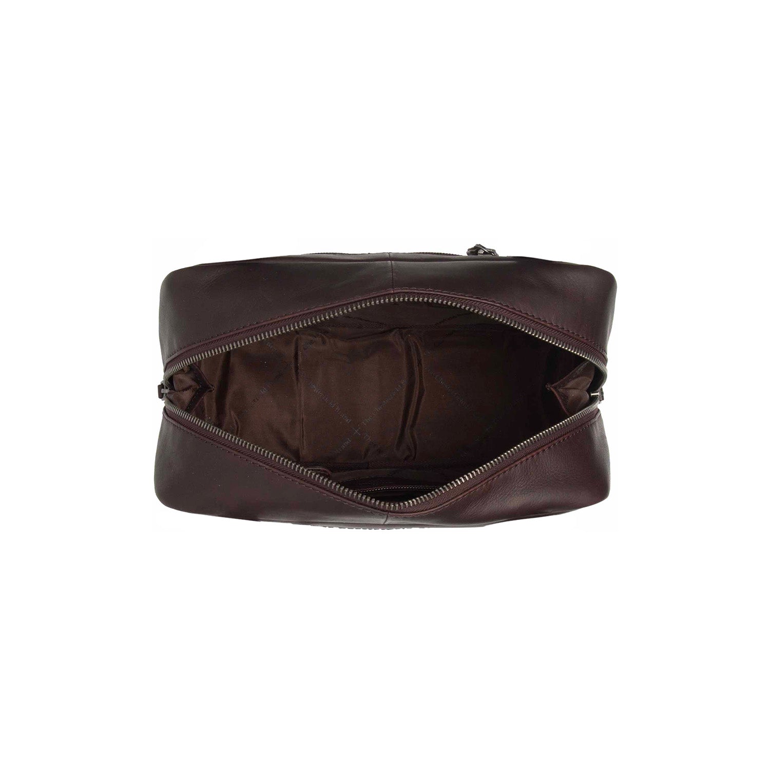 Brown Leather Shoulder Bag Fenno, detail view 3