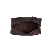 Brown Leather Shoulder Bag Fenno, detail view 3