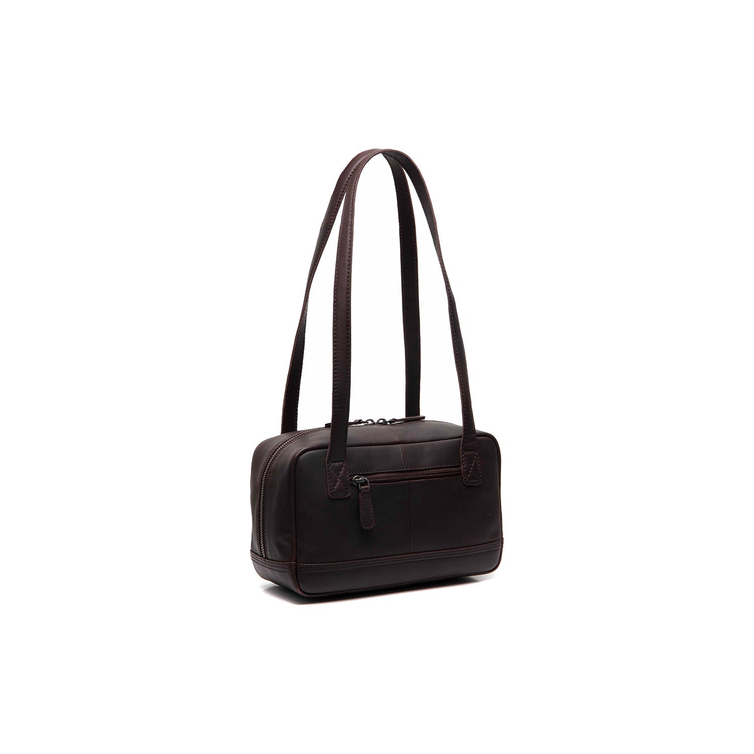 Brown Leather Shoulder Bag Fenno, detail view 4