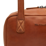 Cognac Leather Shoulder Bag Fenno, product view 2
