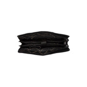Black Leather Shoulder Bag Fidenza, detail view 1