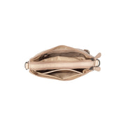 Beige Leather Shoulder Bag Irving, detail view 1