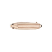 Beige Leather Shoulder Bag Irving, product view 3