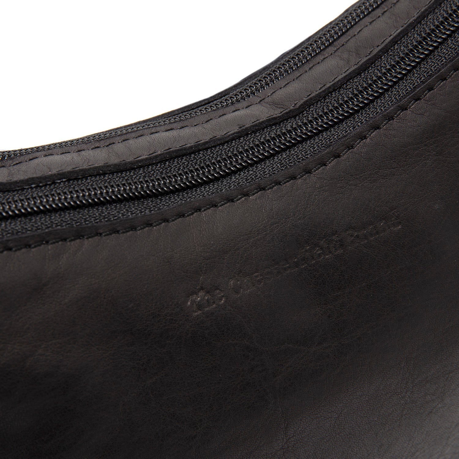 Black Leather Shoulder Bag Irving, product view 2