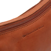 Cognac Leather Shoulder Bag Irving, product view 2