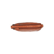 Cognac Leather Shoulder Bag Irving, product view 3