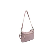 Lavender Lilac Leather Shoulder Bag Irving, detail view 6