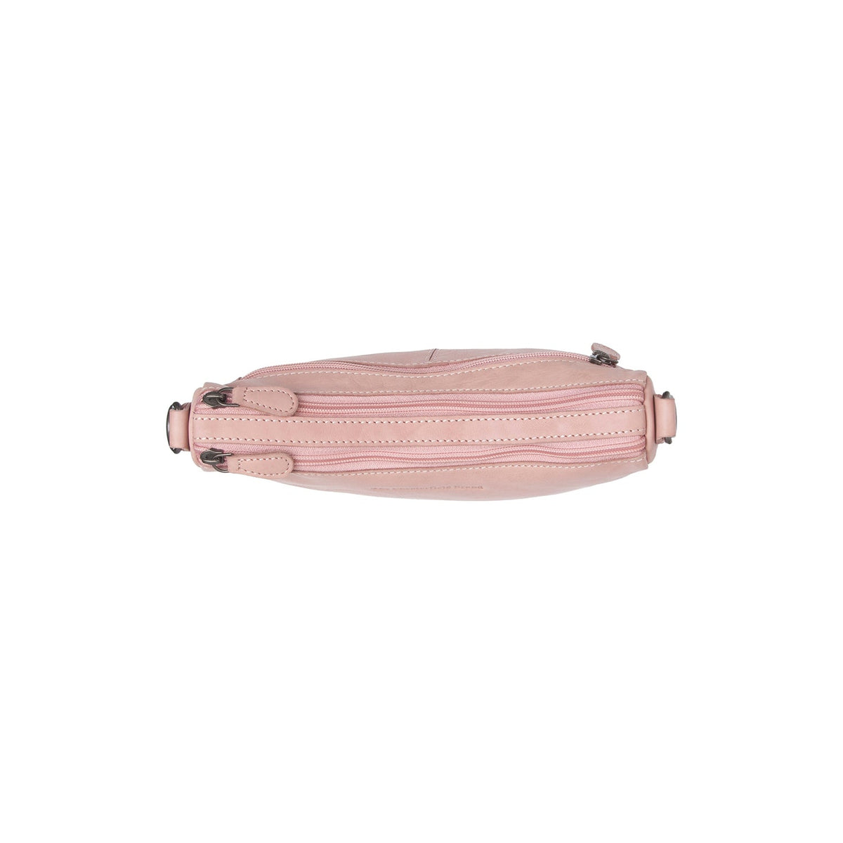 Vintage Rose Leather Shoulder Bag Irving, detail view 3