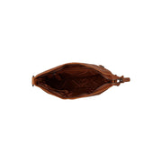 Cognac Leather Shoulder Bag Jen, detail view 3