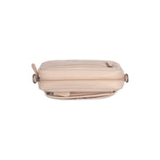 Beige Leather Shoulder Bag Liora, detail view 4