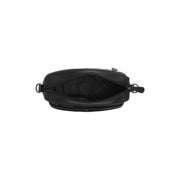 Black Leather Shoulder Bag Liora, detail view 5