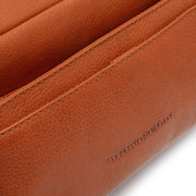 Cognac Leather Shoulder Bag Liora, detail view 3