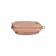 Vintage Rose Leather Shoulder Bag Liora, detail view 4