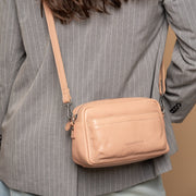 Liora Full-Grain Leather Shoulder Bag – alternate product view 2