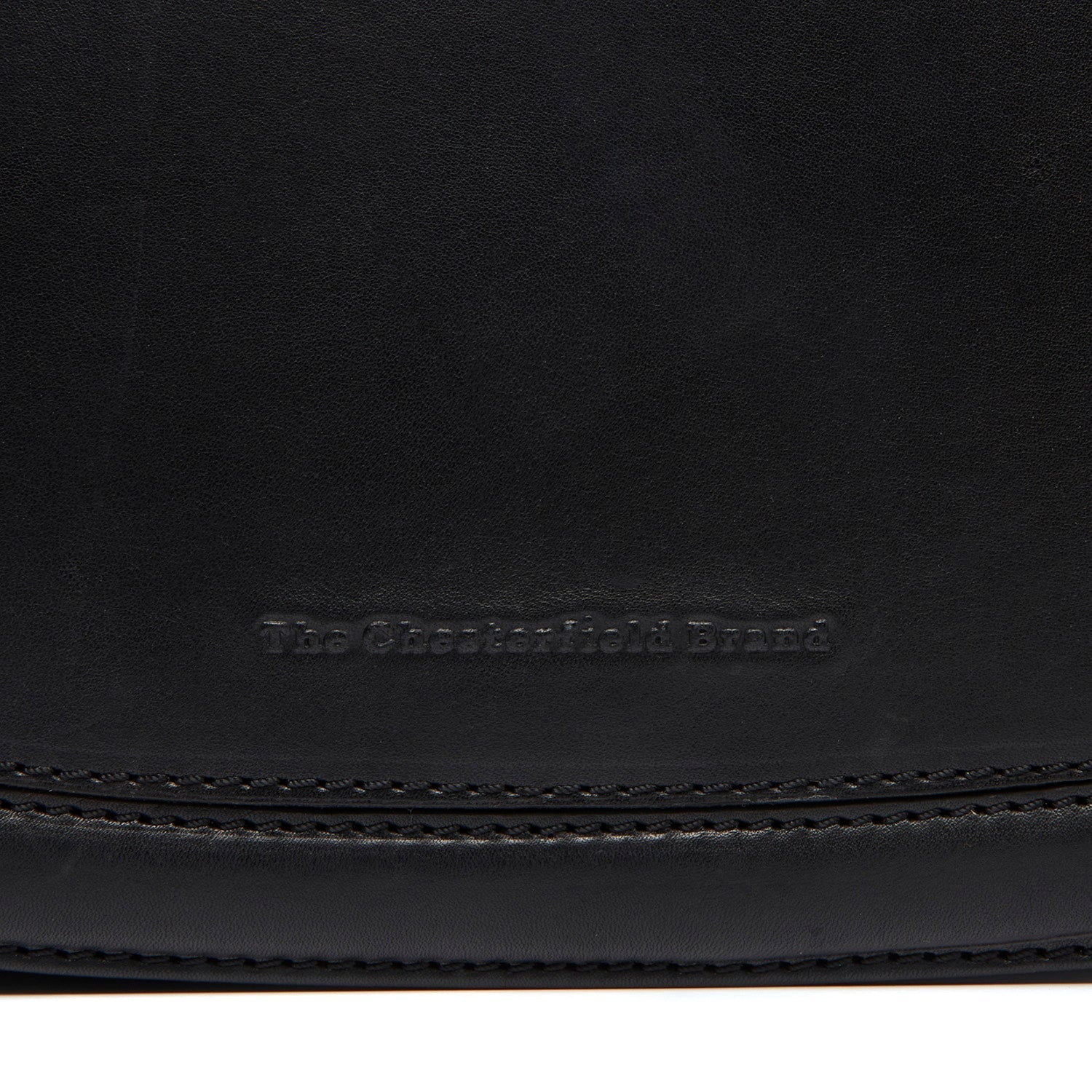 Black Leather Shoulder Bag Lizzola, product view 2