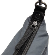 Light Grey Leather Shoulder Bag Lovund, product view 2