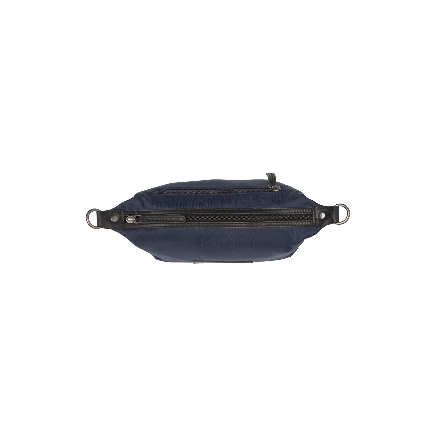 Navy Leather Shoulder Bag Lovund, product view 3