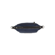 Navy Leather Shoulder Bag Lovund, product view 3