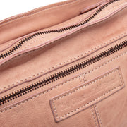 Vintage Rose Leather Shoulder Bag Lucy, detail view 3
