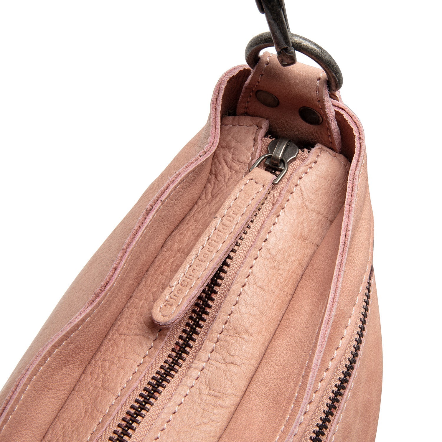 Vintage Rose Leather Shoulder Bag Lucy, product view 2