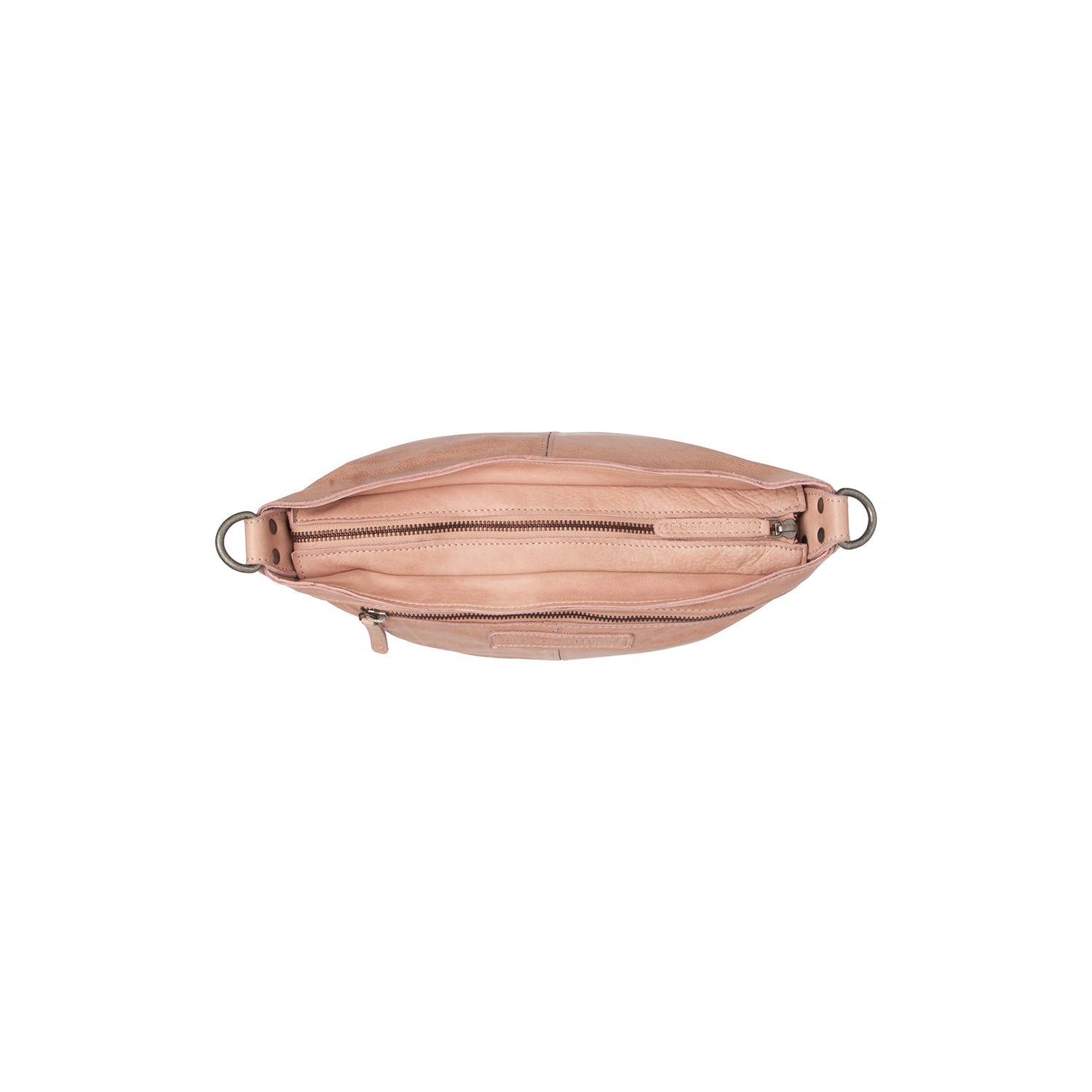 Vintage Rose Leather Shoulder Bag Lucy, product view 3