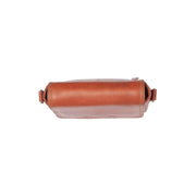 Cognac Leather Shoulder Bag Marcella, detail view 1