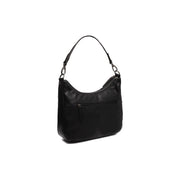 Black Leather Shoulder Bag Marle, detail view 4