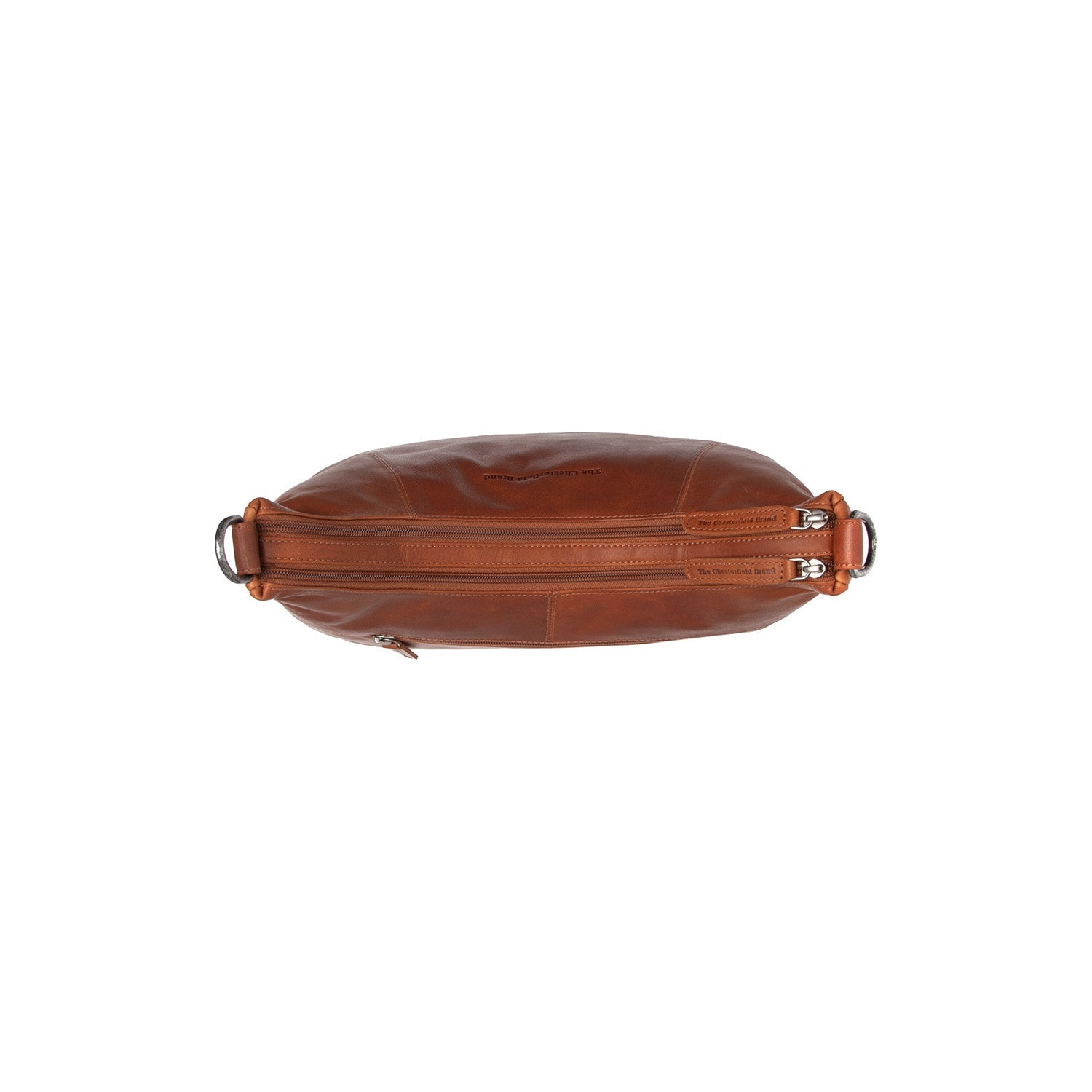 Cognac Leather Shoulder Bag Marle, detail view 3