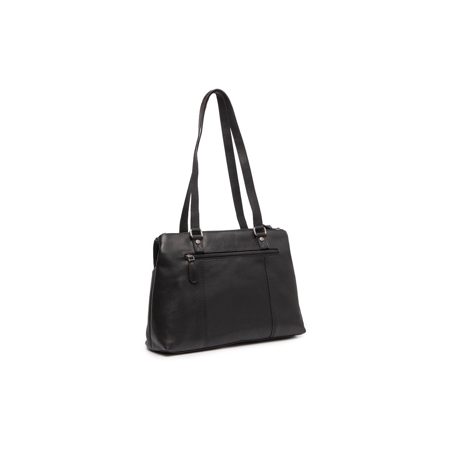 Black Leather Shoulder Bag Marvos, detail view 5