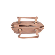 Vintage Rose Leather Shoulder Bag Marvos, detail view 1