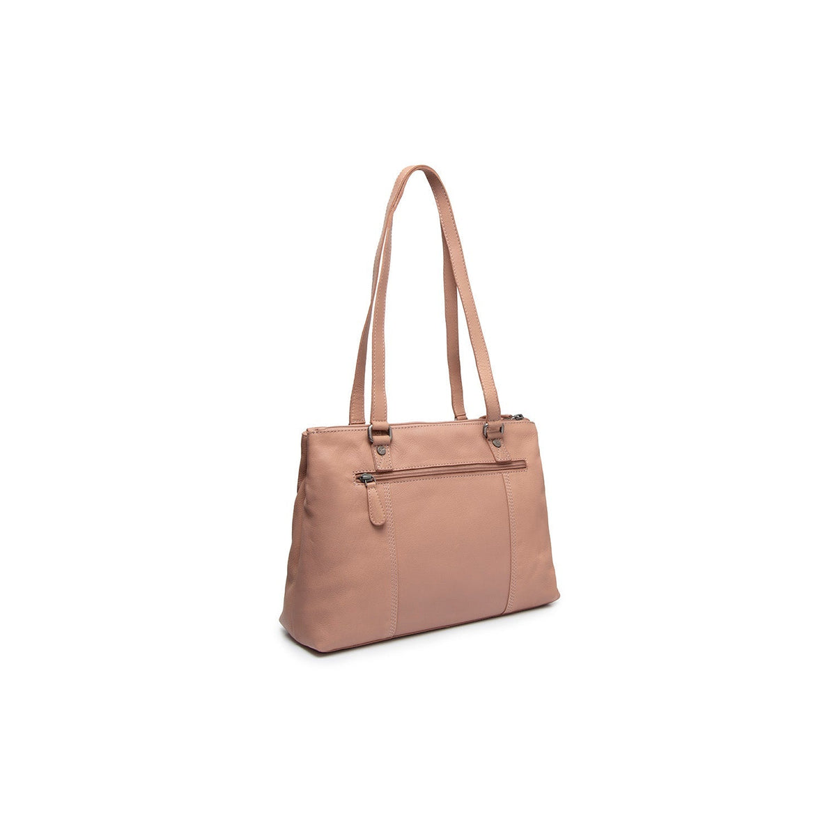 Vintage Rose Leather Shoulder Bag Marvos, detail view 5