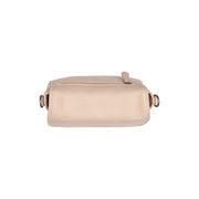 Beige Leather Shoulder Bag Miloa, detail view 4