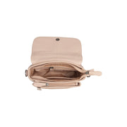 Beige Leather Shoulder Bag Miloa, detail view 5